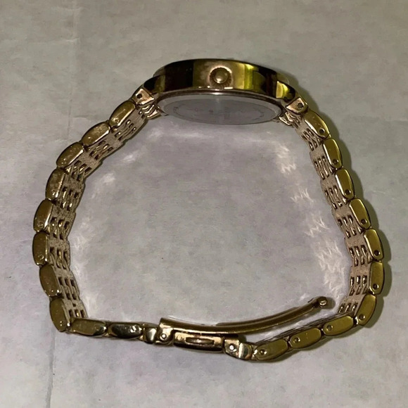 LADIES' AKRIBOS XXIV WATCH - AK831TTG - SWAROVSKI CRYSTALS BEZEL - QUARTZ - - Picture 6 of 6